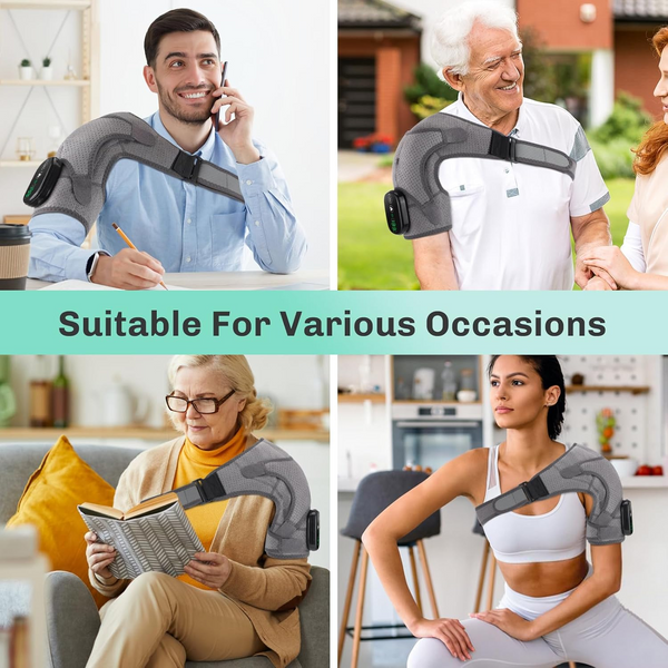 Heated Shoulder Pain Relief Massager