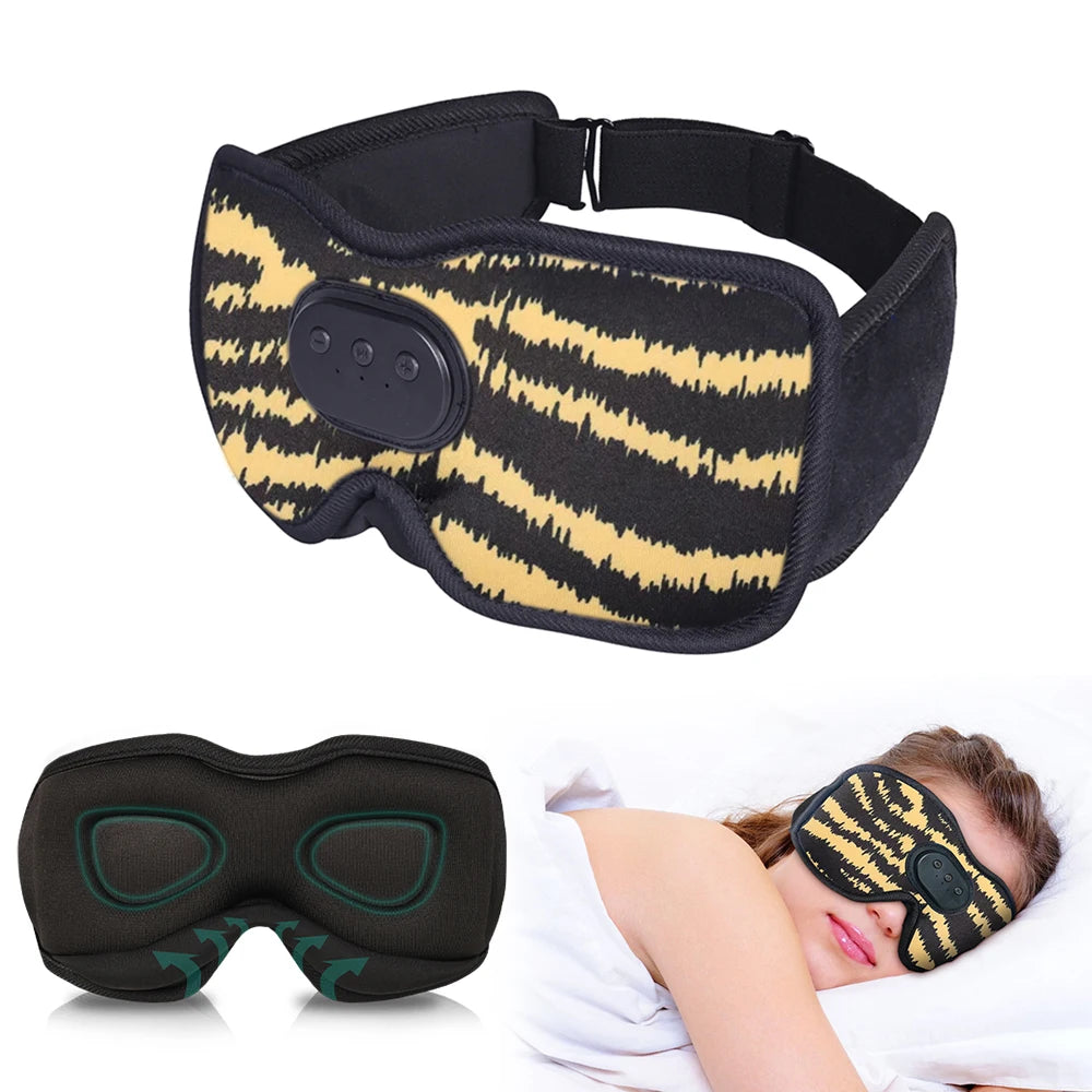 Bluetooth Sleeping Headphones Eye Mask