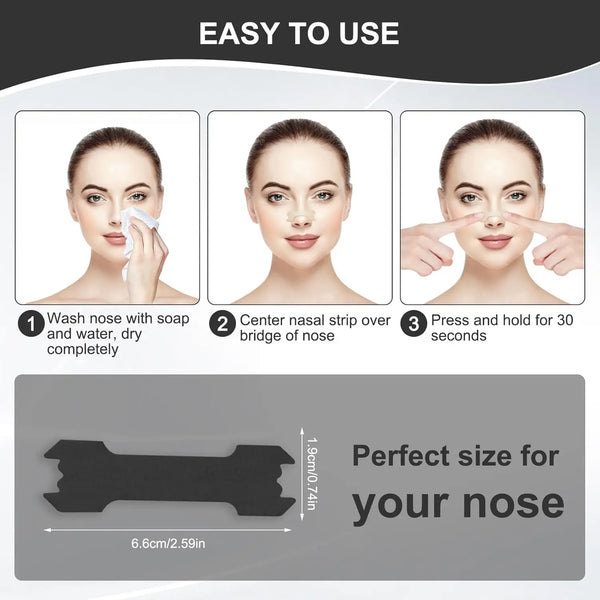 Anti-Snoring Breathing Nasal Strip Kit