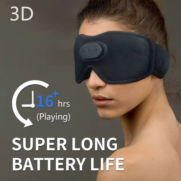 Bluetooth Sleeping Headphones Eye Mask